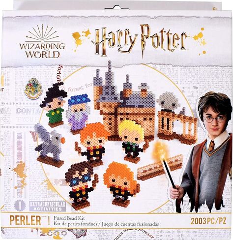Perler 80-54345 Harry Potter Fuse Bead Kit للأطفال والبالغين ، يأتي مع 19 نمطًا ، متعدد الألوان ، 4503 ٪ in Saudi Arabia