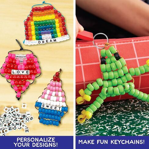 صنعت من قبل Me Ultimate Bead Pets بواسطة Horizon Group USA ، حرف الحيوانات الأليفة للخرز للأطفال ، تشمل أكثر من 1400 حبة ، وملابس مفاتيح ومقاطع كارابينر ، وقوالب التصميم ، وحالات التخزين والمزيد in Kuwait