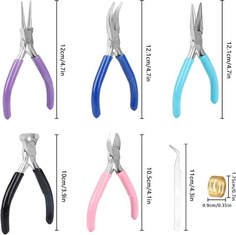 3 Pcs Pliers for Jewelry Making, Jewelry Pliers Set for Jewelry Repair in Saudi Arabia