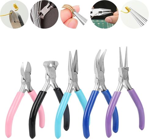 3 Pcs Pliers for Jewelry Making, Jewelry Pliers Set for Jewelry Repair in Saudi Arabia