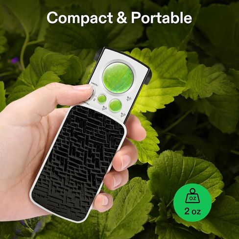 VIVOSUN Slide-Out Jewelry Loupe Magnifier 30X 60X 90X LED Lighted Eye Loupe with UV Light for Jewelry, Diamonds, Gems, Coins, Stamps, Rocks, Black in Kuwait