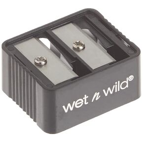 wet n wild Dual Pencil Sharpener Dual-Pencil Eyeliner Pencil Sharpener | Convenient | Essential Tool | Sharpens | Easy To Clean | Travel-Friendly | Compact