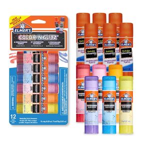 Elmer’s Scented Glue Sticks, Washable, Clear, Assorted Scents, 6 Grams, 6 Packs of 4 (24 Total Count)