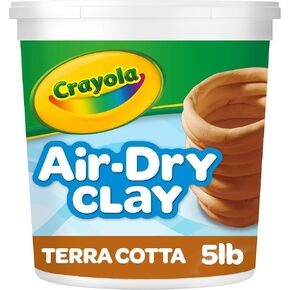 Crayola Air Dry Clay (5lbs), Natural White Modeling Clay for Kids, Sculpting Material, Bulk Craft Supplies for School Classrooms