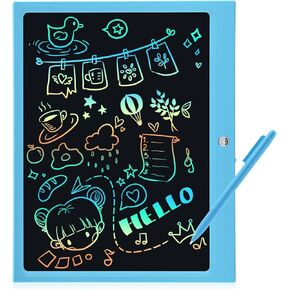 EooCoo Toys for Ages 2-4, LCD Writing Tablet for Kids 2 Pack, Drawing Pad for Kids, Toddler Travel Essentials, No Mess Coloring Books for Toddlers 1-3, Easter Basket Stuffers, Boy Girl Gift - 8.5 Inch