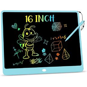 KOKODI LCD Writing Tablet, Valentines Day Gifts for Kids，10 Inch Colorful Toddler Doodle Board Drawing Tablet, Erasable Reusable Electronic Drawing Pads, Educational and Learning Toys for Kids