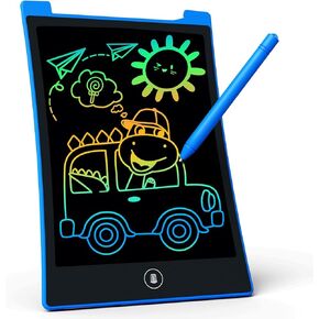 Kokodi Kids Toys 2 Pack Lcd Tablet ، Toddler Detdler Drawing Pad Doodle Board قابلة للمحو ، وألعاب التعلم التعليمي هدايا عيد ميلاد للأولاد العمر 3 4 5 6 7 8 (الأزرق والوردي)