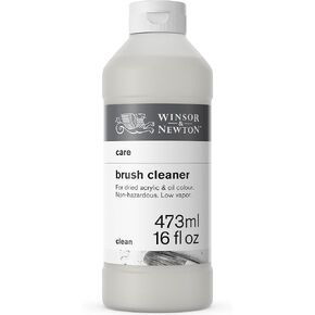 Winsor & Newton Brush Cleaner & Restorer, 4.0-oz Bottle