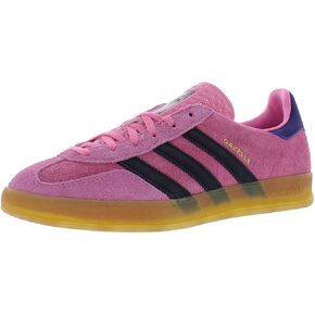 حذاء رياضي نسائي من adidas Gazelle، بيج سحري/أبيض سحابي/لثة، مقاس 8.5