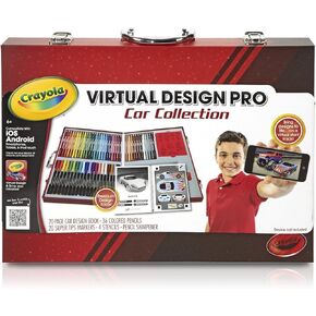 Crayola Inspiration Art Case Coloring Set - Tie-Dye (140ct), Art Set For Kids, Kids Art Supplies, Easter Basket Stuffer, Gift for Girls & Boys, Ages 5+ [Amazon Exclusive]