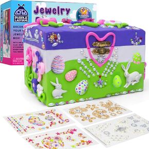 PURPLE LADYBUG Kids Picture Frame Mosaic Kit - Fun Arts & Crafts Gift for Girls 6-12, Great for Birthdays, Valentine's & Easter