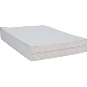 Sax School Smart - 85250 Newsprint Drawing Paper, 30 lb, 8-1/2 x 11 Inches, 500 Sheets, White