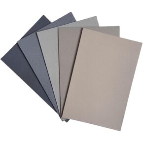 MAIMOUFIN Sanded Pastel Paper Trial Pack of 5 Sheets Artists Drawing Paper Small Size Mixed Color Art Sandpaper for Soft,Oil Charcoal Pastels (10.7" x 7.5")