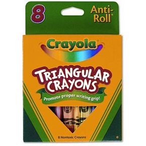 Triangular Crayons (8/Box) [Set of 3]