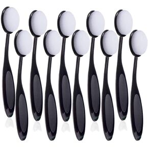 UNIMEIX 10 Pack Craft Ink Blending Brushes Set Tool Card Making Supplies Blender Brush for Card Making（Size 4, 0.82" Brush Head）