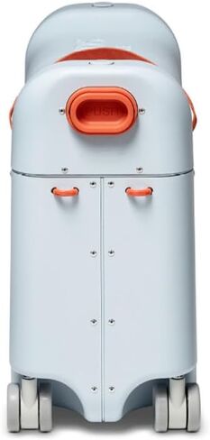 Stokke JetKids BedBox, Midnight Grey - Ride-On Suitcase for Kids 2-7 Years Old (up to 77 lbs) - Transforms Into Bed - Includes Mattress, Decorative Stickers & Adjustable Carrying Strap in Saudi Arabia