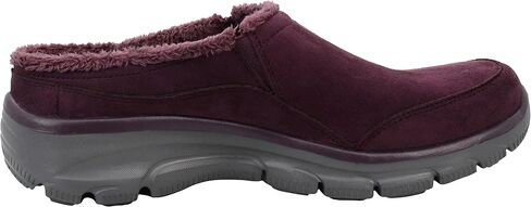 Skechers Women's Easy Going-Latte-Twin Gore Slip-on Mule, Charcoal, 10 M US in Saudi Arabia