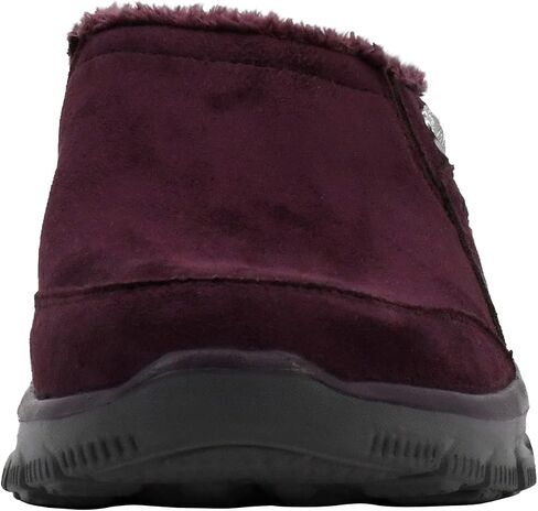Skechers Women's Easy Going-Latte-Twin Gore Slip-on Mule, Charcoal, 10 M US in Saudi Arabia