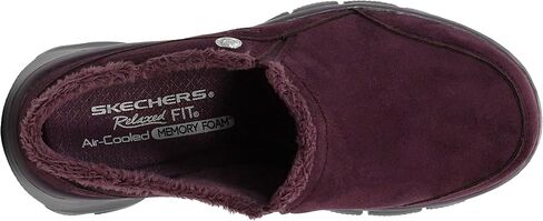 Skechers Women's Easy Going-Latte-Twin Gore Slip-on Mule, Charcoal, 10 M US in Saudi Arabia