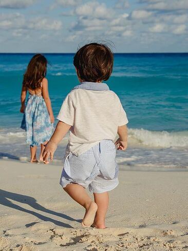 Toddler Vintage Floral Girls Dress Baby Backless Sundress Sleeveless Matching Outfits 5-6Y in Kuwait