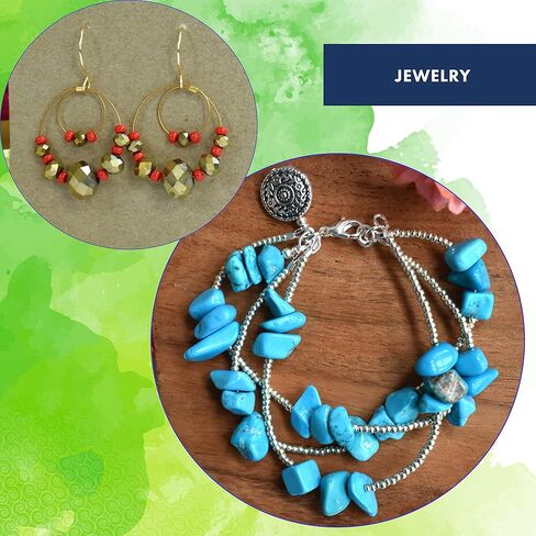 Beadalon 7 Strand Strand Stafless Bead Bead Writing ، 0.015 in / 0.38 mm ، bright ، 30 ft / 9.2 m in Kuwait