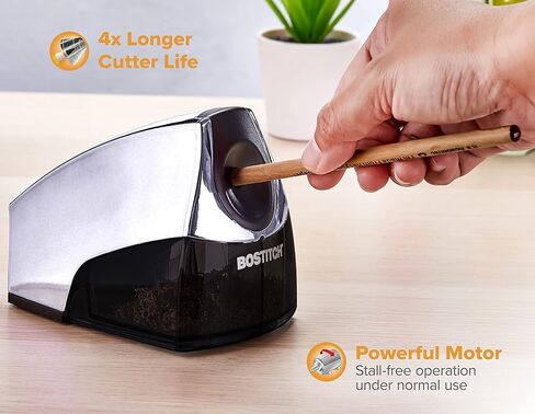 بوستيتش مكتب شاذة القلم الكهربائي الشخصية ، محرك قوي خالي من المماطلة ، صينية حلاقة عالية السعة ، الأزرق in Kuwait