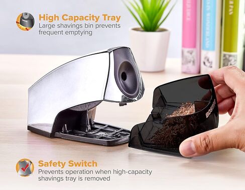 بوستيتش مكتب شاذة القلم الكهربائي الشخصية ، محرك قوي خالي من المماطلة ، صينية حلاقة عالية السعة ، الأزرق in Kuwait