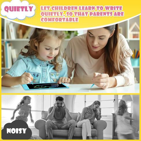 ألعاب Eoocoo للأعمار من 2 إلى 4 سنوات ، LCD Tablet for Kids 2 Pack ، لوحة رسم للأطفال ، أساسيات السفر الصغيرة ، لا توجد كتب تلوين الفوضى للأطفال الصغار 1-3 ، حشو سلة عيد الفصح ، هدية بويت- in Kuwait