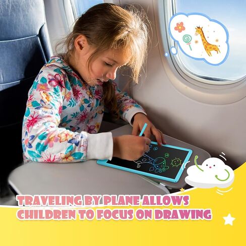 ألعاب Eoocoo للأعمار من 2 إلى 4 سنوات ، LCD Tablet for Kids 2 Pack ، لوحة رسم للأطفال ، أساسيات السفر الصغيرة ، لا توجد كتب تلوين الفوضى للأطفال الصغار 1-3 ، حشو سلة عيد الفصح ، هدية بويت- in Kuwait