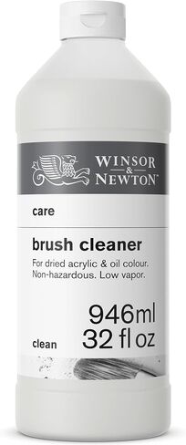 Winsor & Newton Brush Cleaner & Restorer, 4.0-oz Bottle in Kuwait