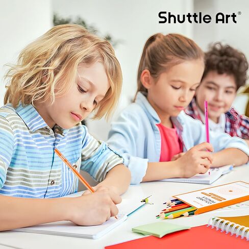Shuttle Art 360 PCS Colored Pencils Bulk, 12 Assorted Colors, Pack of 30, Break-resistant, Pre-sharpened Colored Pencils for Kids, Bulk Pack School Supplies for Teachers & Students in Saudi Arabia