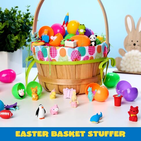 Joyin 36pcs محايات الحيوانات للأطفال ، محايات أقلام الرصاص بشكل كبير ، ولغز الحيوانات الأليفة المكتبية لمكافآت الفصول الدراسية العودة إلى اللوازم المدرسية حفلات الكنز صندوق ألعاب in Saudi Arabia