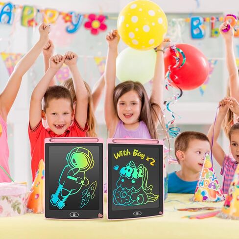 3 Pack LCD Writing Tablet, Colorful Toddler Drawing Tablet Doodle Board for Kids, Erasable Reusable Electronic Drawing Pad, LEYAOYAO Educational and Learning Toy for 3-6 Years Old Boy and Girl in Kuwait
