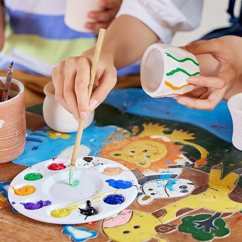 Pottery Wheel for Kids - Complete Pottery Painting Kit Arts and Crafts for Kids Ages 8-12 with 3 Pack Air Dry Clay Art Supplies for Kids Toys Girls Boy Birthday Gift for 6 7 8 9 10 11 12+ in Kuwait