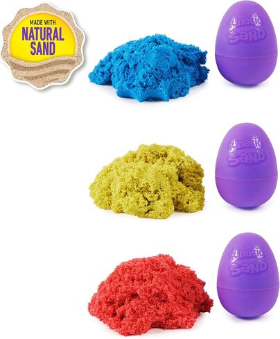 Kinetic Sand, Castle Containers 10-Color Pack of Play Sand for Party Favors, Goodie Bags, Sensory Toys for Kids Ages 3 and up in Saudi Arabia