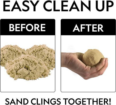 ناشيونال جيوغرافيك 6 رطل حزمة التحرير والسرد القمر - 2 رطل. كل من الرمل الأزرق والأرجواني والطبيعي مع قوالب القلعة - A FUN NO MASTER ACTICORY ، مجموعة لعب الرمال المزيفة (Amazon Exclusive) in Kuwait