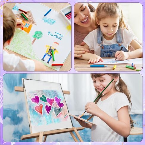 60 Sheets Watercolor Paper, 5 x 7 Inch Cold Press 300GSM/ 140LB Water Color Paper Bulk for Kids Child Adults, Small Off-White Watercolor Drawing Paint Paper for Art Drawing Supplies in Saudi Arabia