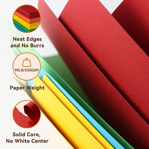 11x17 Large Cardstock A3 Color Paper Colored Card Stock 100 Sheets Multi-Color Poster Paper Sheets 20 Colors 80lb Thick Printer Paper Display Board for Art and Crafts, Exhibits in Saudi Arabia
