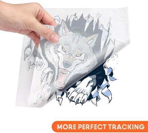 Transfer Paper Tracing Paper - PSLER Translucent on Artist Lettering Sketch Drawing for Pencil Ink Markers (Transparent) in Kuwait