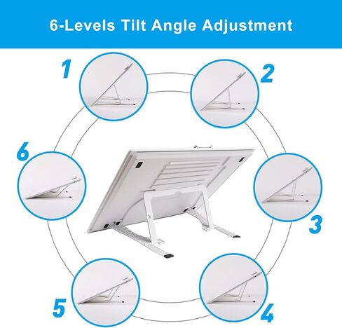 A3 LED Light Pad with Carry Bag, TOHETO Wireless Rechargeable Light Board with Stand and Top Magnetic Clip 3 Colors Stepless Dimmable 6 Levels Brightness Light Box for Diamond Painting Weeding Vinyl in Kuwait