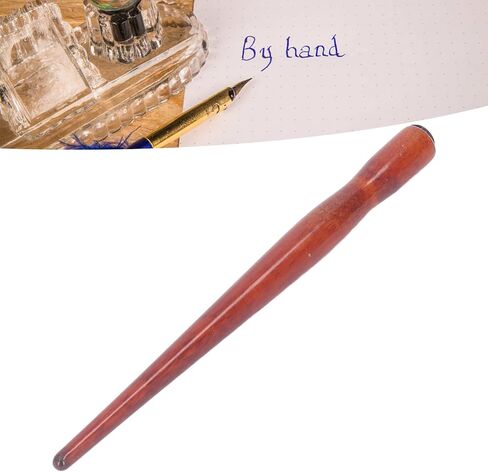 10 PCS DIP PEN NIB حامل ، مريح قبضة خشبية القلم القلم النقش الفنان الفنان الحبر الرسم كتابة PENHOLEDER for Art Paint in Kuwait