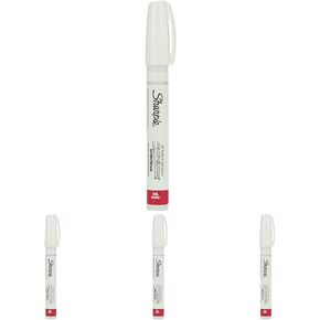 Sanford 35558 Sharpie Oil-Based Paint Marker, Medium Point, White, 1-Count