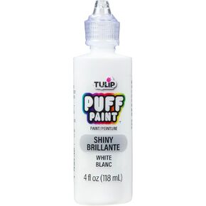 Tulip Puff Paint Slick White 4 Fl Oz (Pack of 1)