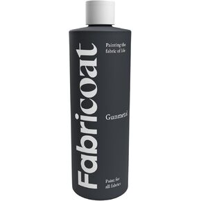 Fabricoat - طلاء النسيج للأثاث - 8.5 أوقية / 250 مل أسود - استعادة أو تغيير لون الأرائك ، والكراسي ، والمفروشات ، والمفروشات الناعمة ، والداخل الداخلي للسيارات ، والملابس ، والأحذية