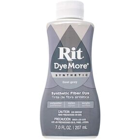 Rit DyeMore Single Bottle 7 Oz. Synthetic Liquid Fiber Dye for Clothing, Décor, and Crafts – Graphite