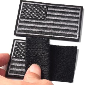 20 Pieces Random Tactical Morale Patch Bundle, Full Embroidery Loop and Hook Patches Set for Caps, Bags, Backpacks, Vest, Military Uniforms,Tactical Gears Etc