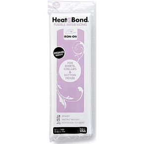 Heat'n Bond 102974 Medium Weight Iron-On Fusible Interfacing