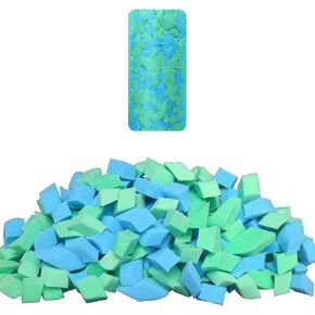 Bean Bag Filler, 10 Pounds Comfortable and Soft Shredded Memory Foam Filling Without Gel, Premium Random Colors BeanBag Stuffing for Various Pillows/Punching Bag/Couch Cushions/Pouf/Dog Bed