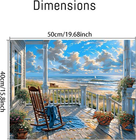 Bonfire Paint by Number Kits for Adult, DIY Oil Acrylic Painting Kits for Adults Beginners on Canvas, Night Sky Art and Crafts Kits forHome Wall Decor Gifts 16x20 inch in Kuwait
