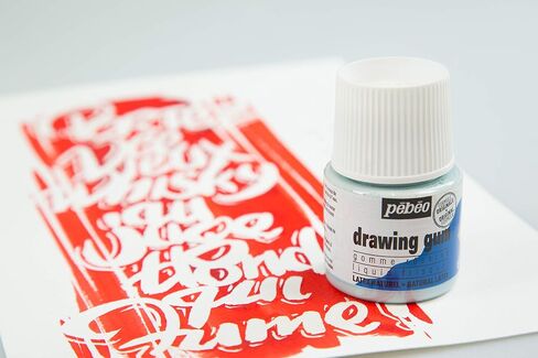 Pebeo Easy Peel Liquid Latex Masking Fluid - Drawing Gum - Dries Quickly - For Ink - Watercolor - Gouache Painting & Illustration - Fine Arts & Crafts Supplies - 45ml Bottle in Kuwait